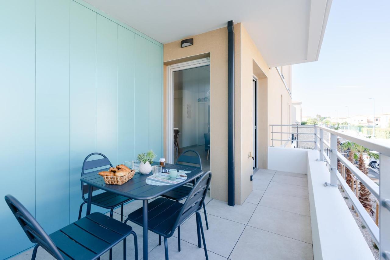 Appartement Neuf 4 Etoiles - Sunset Lodge, Narbonne Plage Exterior foto