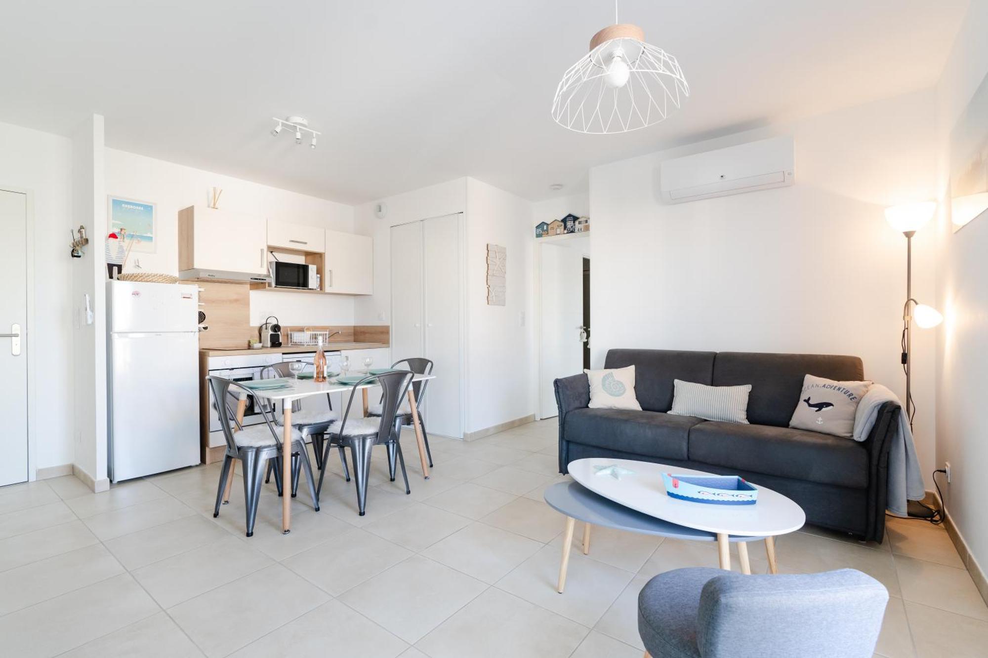 Appartement Neuf 4 Etoiles - Sunset Lodge, Narbonne Plage Exterior foto